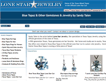 Tablet Screenshot of lonestarjewelry.com